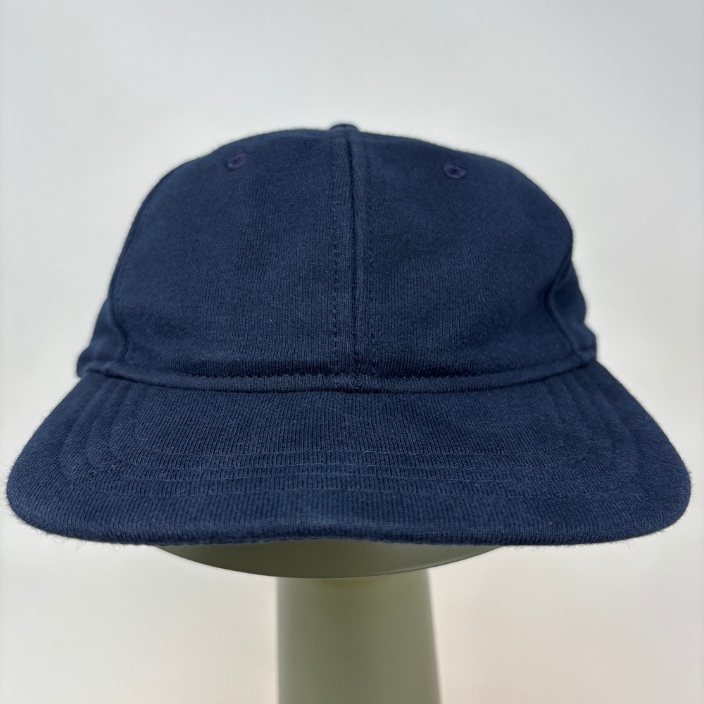 Rare Reigning Champ Midweight Terry 6-Panel Hat Navy Blue Strapback Premium Cap
